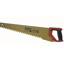 Piła do gazobetonu 700 mm, 34 zęby HM, teflon, uchwyt ergonomiczny z gumą Dedra 1228