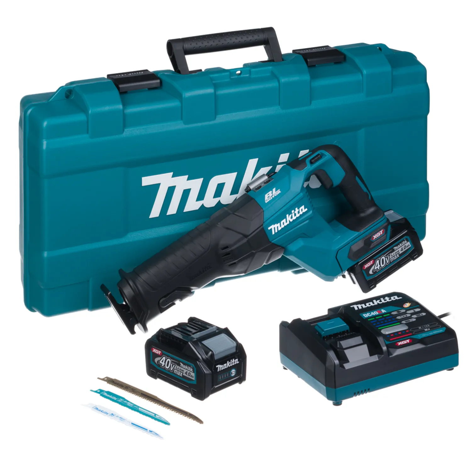 Piła szablasta Makita XGT JR001GM201 2x4,0Ah