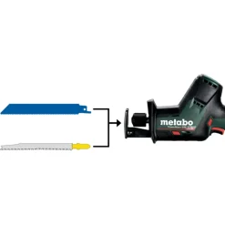 Piła szablasta Metabo PowerMaxx SSE 12 BL metaBOX 145