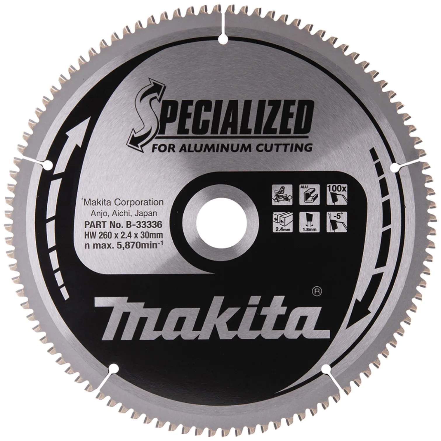 Piła tarczowa Makita SPECIALIZED FOR ALU