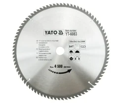 Piła tarczowa z węglikiem 350x30mm Z84 Yato YT-6083