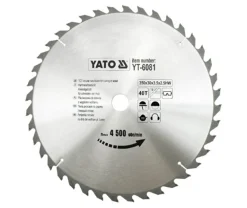 Piła tarczowa z węglikiem 350x30mm Z40 Yato YT-6081