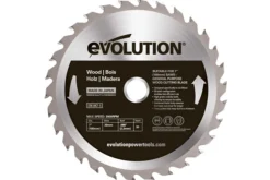 Piła widiowa TCT do cięcia drewna 180mm / 30z Evolution EVO-180-30-D