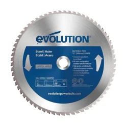 Piła widiowa TCT do cięcia stali 305x25,4mm Z60 Evolution EVO-305-60-S