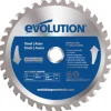 Piła widiowa TCT do cięcia stali 180mm / 36z Evolution EVO-180-36-S