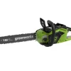 Pilarka łańcuchowa Greenworks GD40CS18