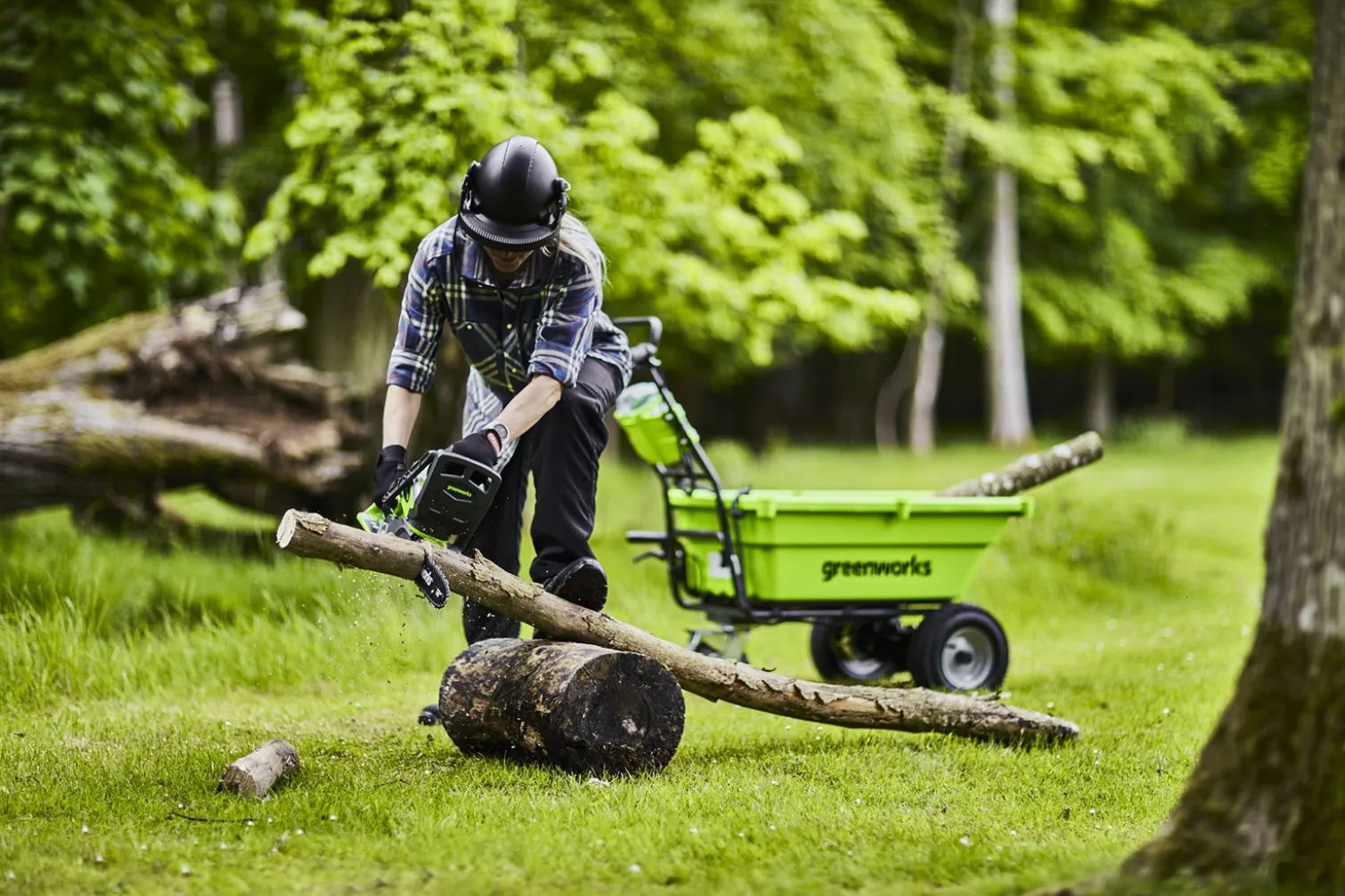 Pilarka łańcuchowa Greenworks G40CS30II