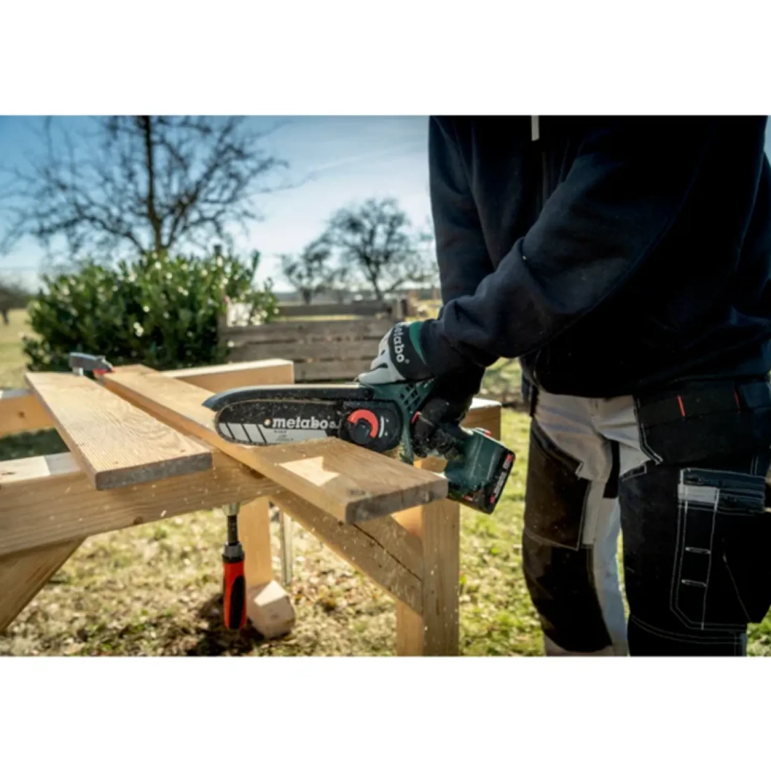 Pilarka łańcuchowa Metabo MS 18 LTX 15 metaBOX 145 L