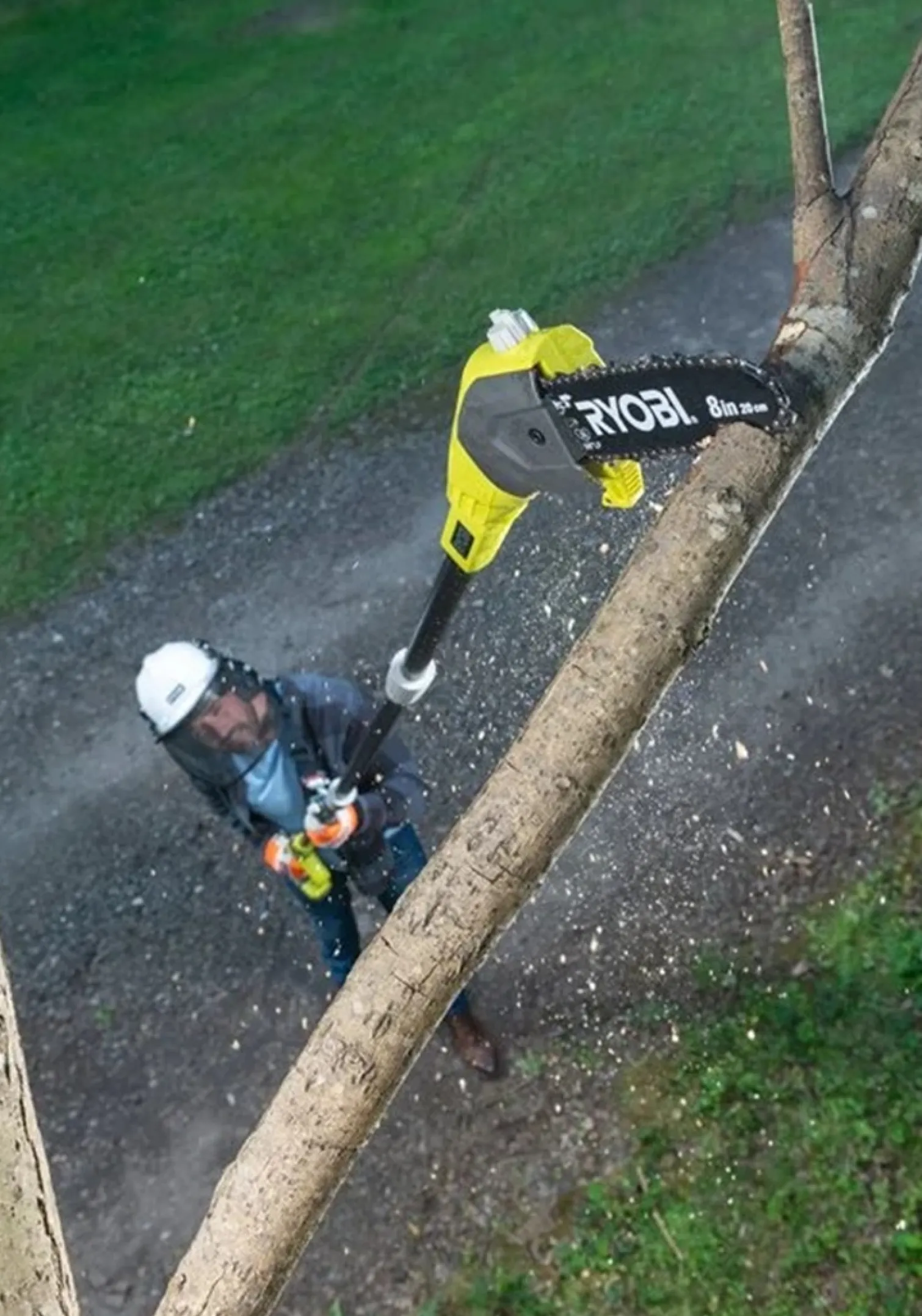 Pilarka łańcuchowa na wysięgniku Ryobi ONE+ OPP1820