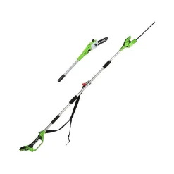 Pilarka i nożyce do żywopłotu na wysięgniku Greenworks G24PSH