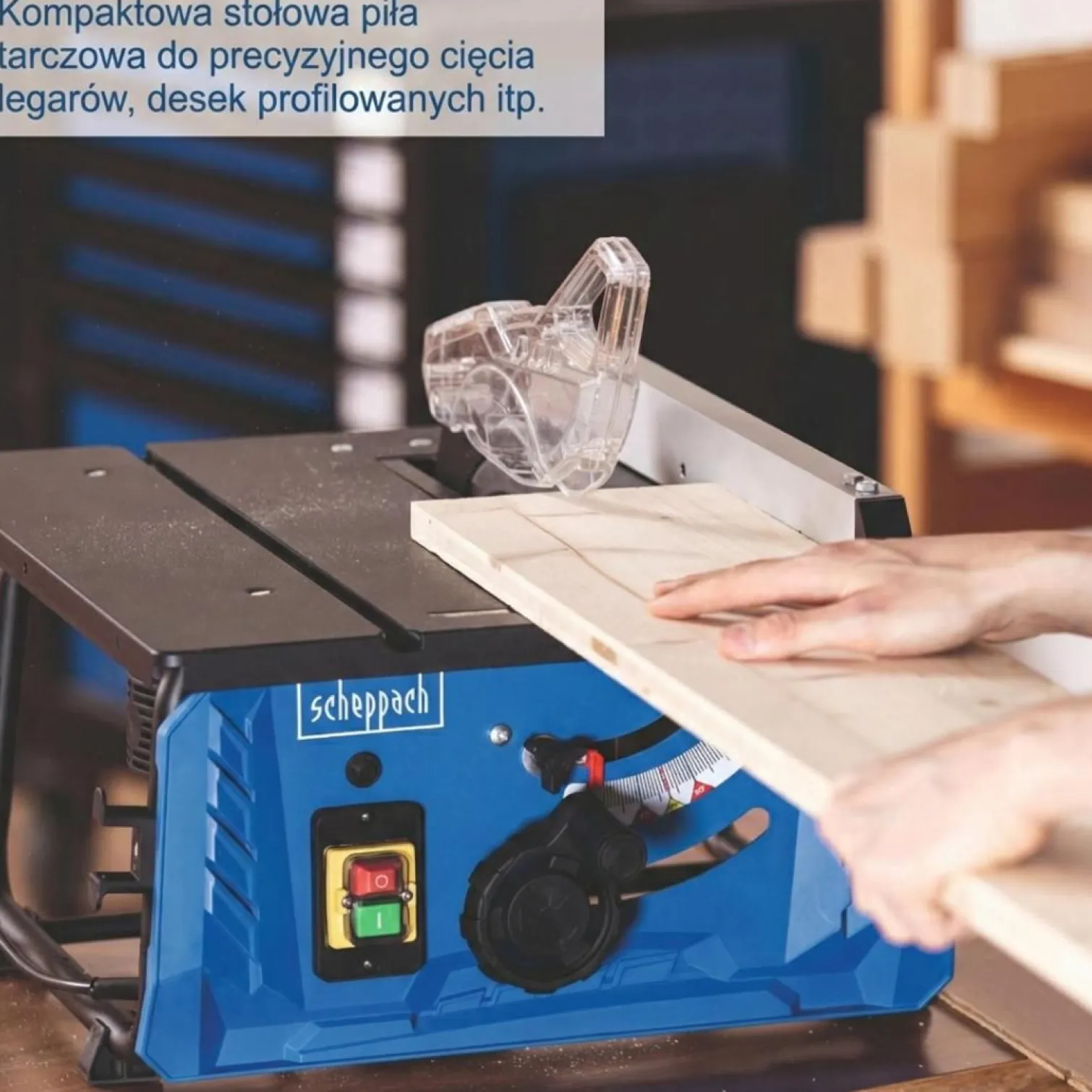 Pilarka stołowa Scheppach HS210