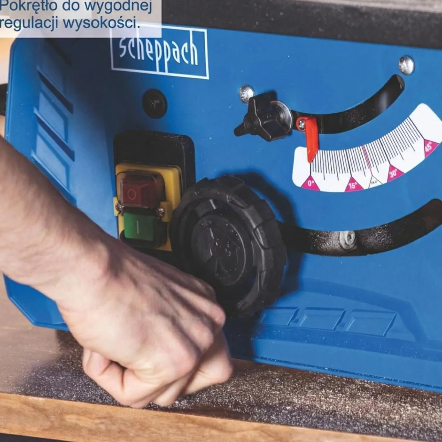 Pilarka stołowa Scheppach HS210