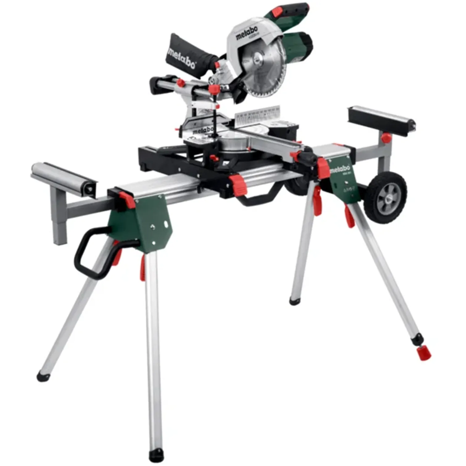 Pilarka ukośnica ze stołem Metabo KGS 254 M + KSU 251