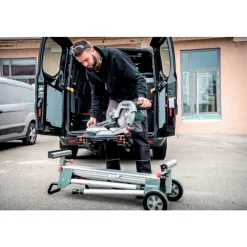 Pilarka ukośnica ze stołem Metabo KGS 254 M + KSU 251