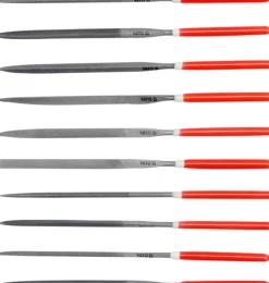 Pilniki iglaki zestaw 10 sztuk 5 x 180 x 85 mm Yato YT-6165