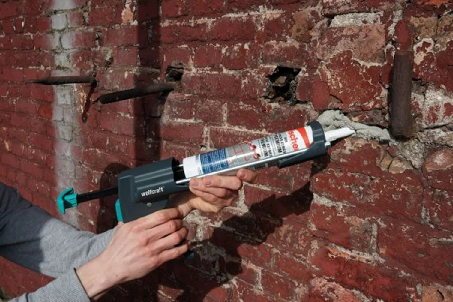 Pistolet uszczelniający Wolfcraft MG 600 PRO
