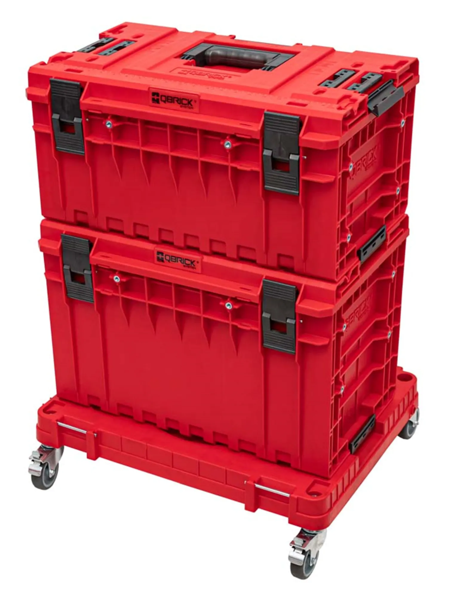 Platforma mobilna Qbrick System ONE 2.0 Transport Platform Workshop Red Ultra HD