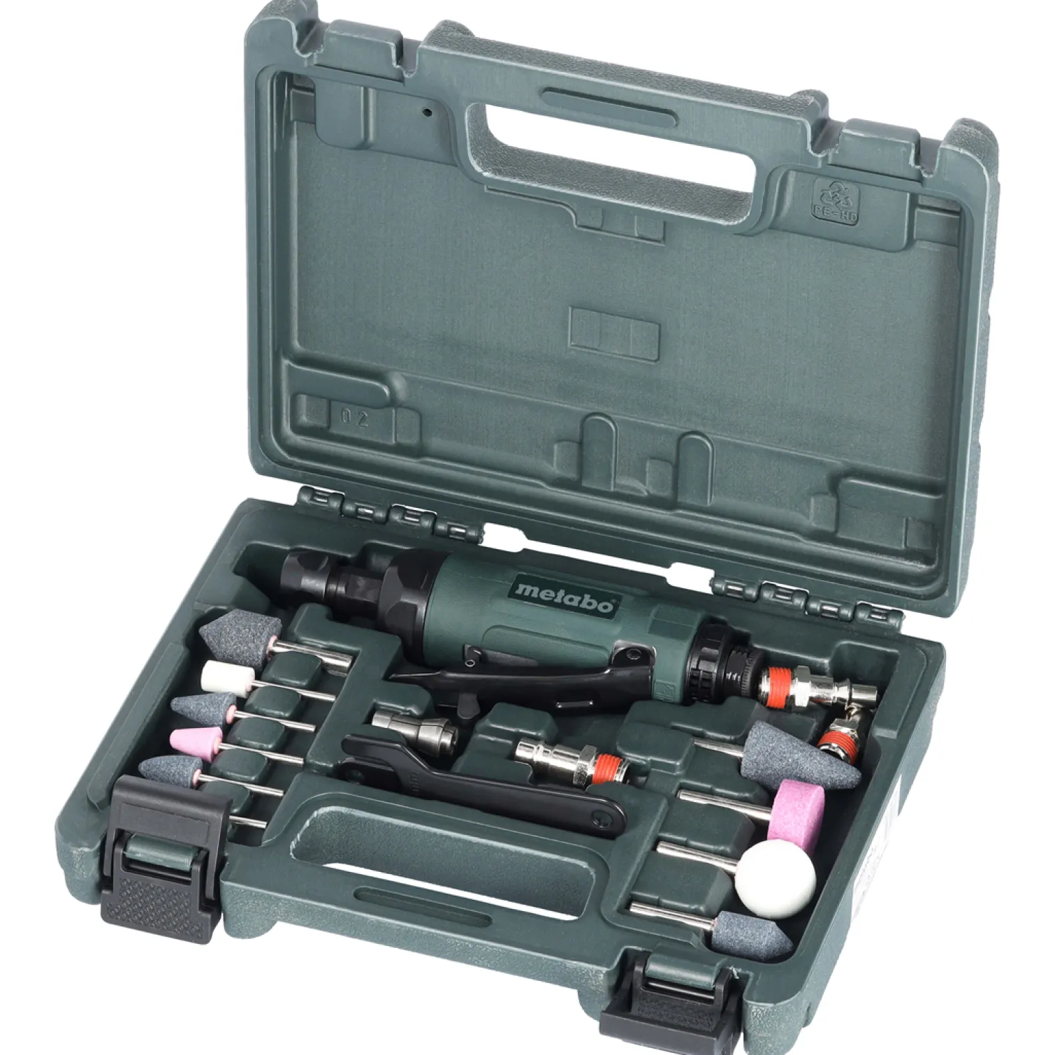 Pneumatyczna szlifierka prosta Metabo DG 25 Set