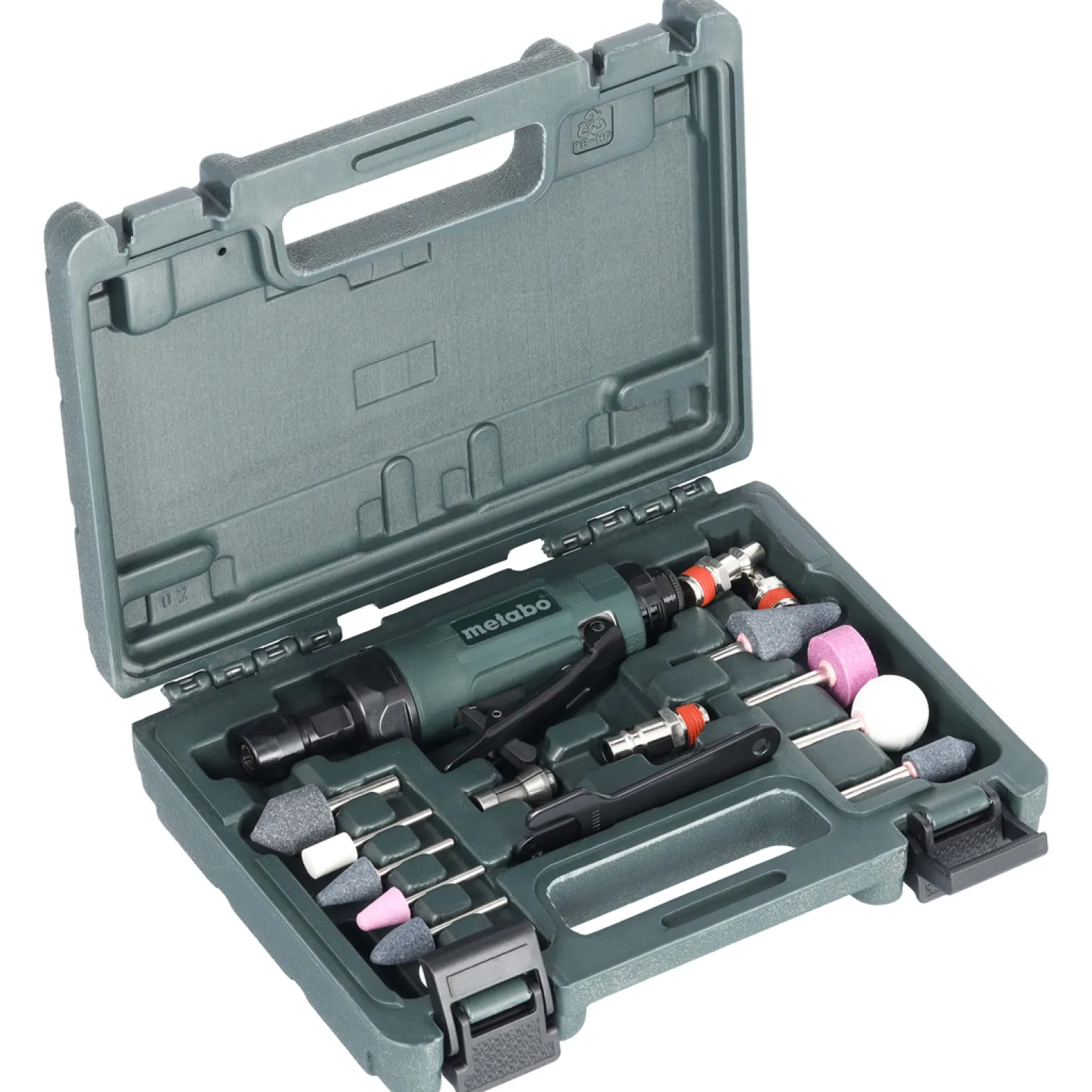 Pneumatyczna szlifierka prosta Metabo DG 25 Set