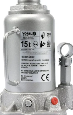 Podnośnik hydrauliczny słupkowy 15t Vorel 80072