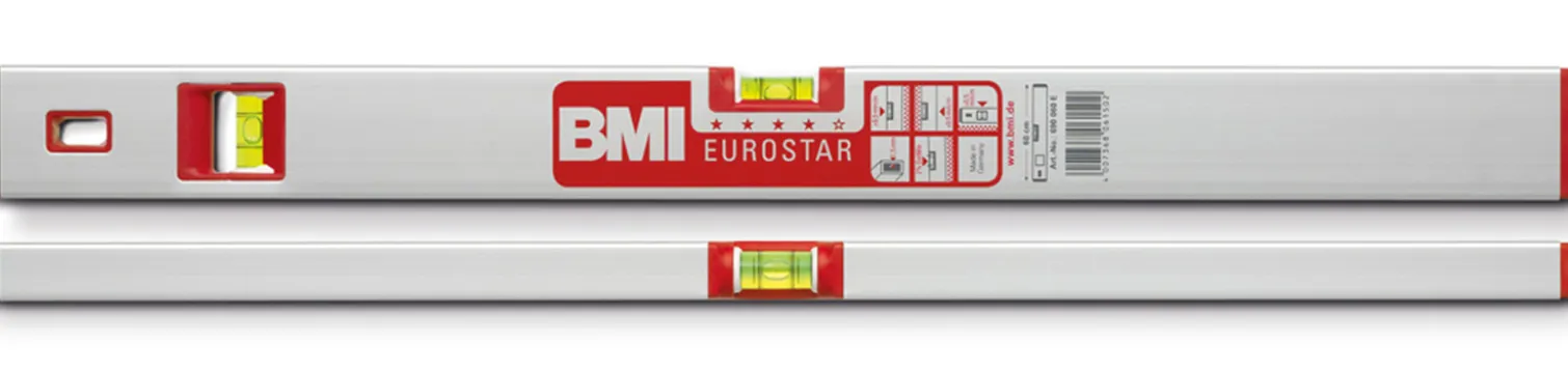 Poziomnica aluminiowa magnetyczna BMI EUROSTAR 60