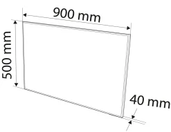 Promiennik podczerwieni 0.45kW Neo 90-105