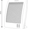 Promiennik podczerwieni 0.8kW Neo 90-112
