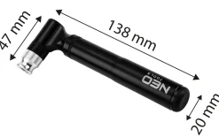 PRO Mini pompka rowerowa Neo 91-015