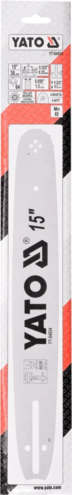 Prowadnica łańcucha Yato YT-84934
