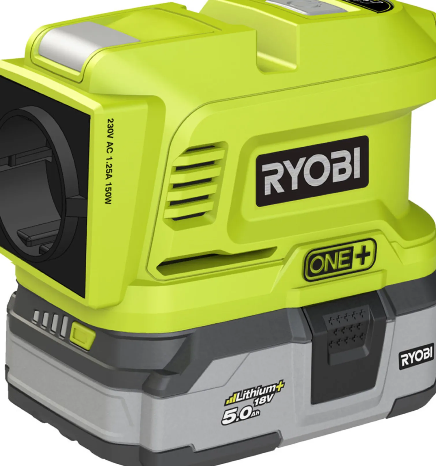 Przetwornica 18V do urządzeń 230V Ryobi ONE+ RY18BI150A-0