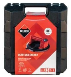Przyssawka próżniowa do przenoszenia płytek ceramicznych Rubi OCTO-USB ENERGY