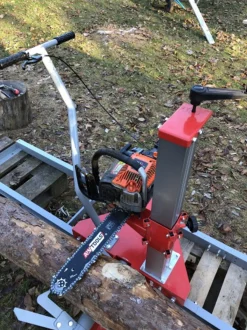 Przystawka do piły łańcuchowej - mobilny trak Holzmann MOBAS2