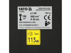 Rębak, rozdrabniacz do gałęzi Yato YT-86161