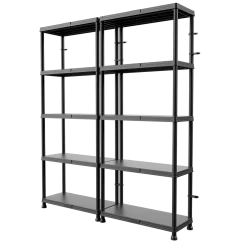 Regał warsztatowy z tworzywa sztucznego Qbrick Regular Shelving System 74/32x5
