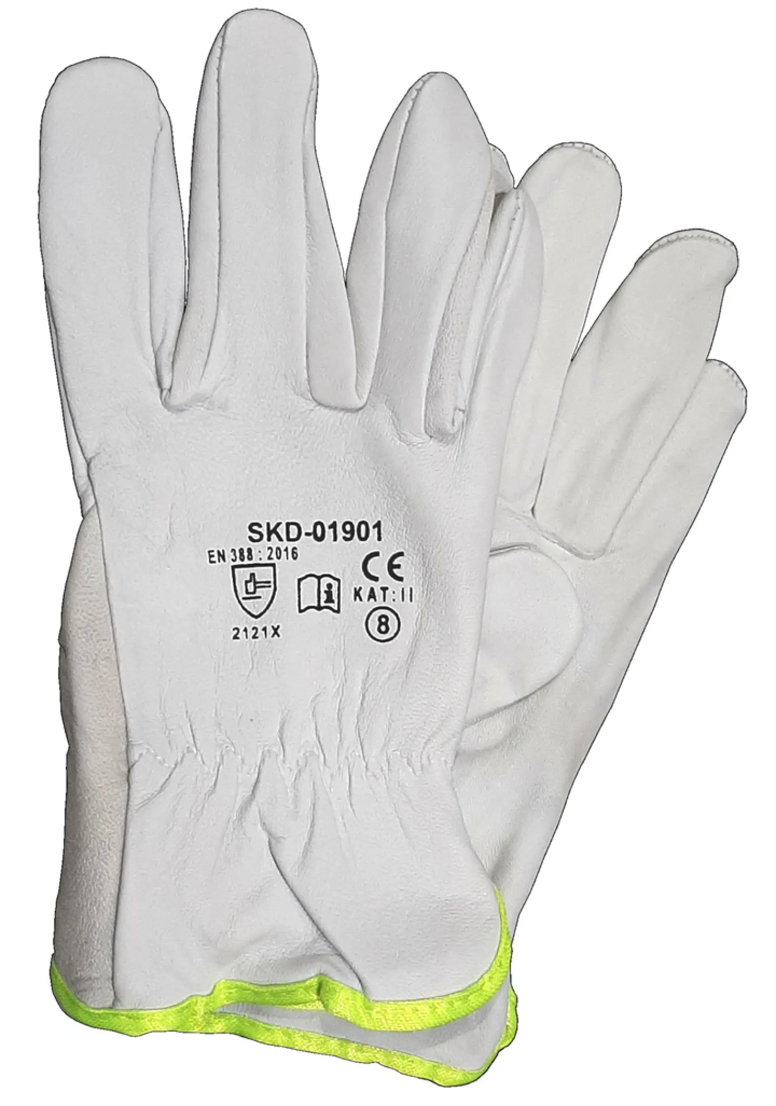 Rękawice robocze krótkie skóra kozia 11" (12 par) Schmith SRDR-11