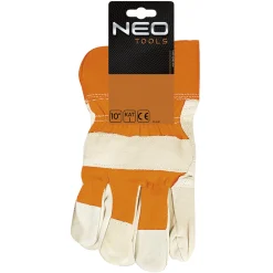 Rękawice robocze, skóra bydlęca licowa, 10,5" Neo 97-602