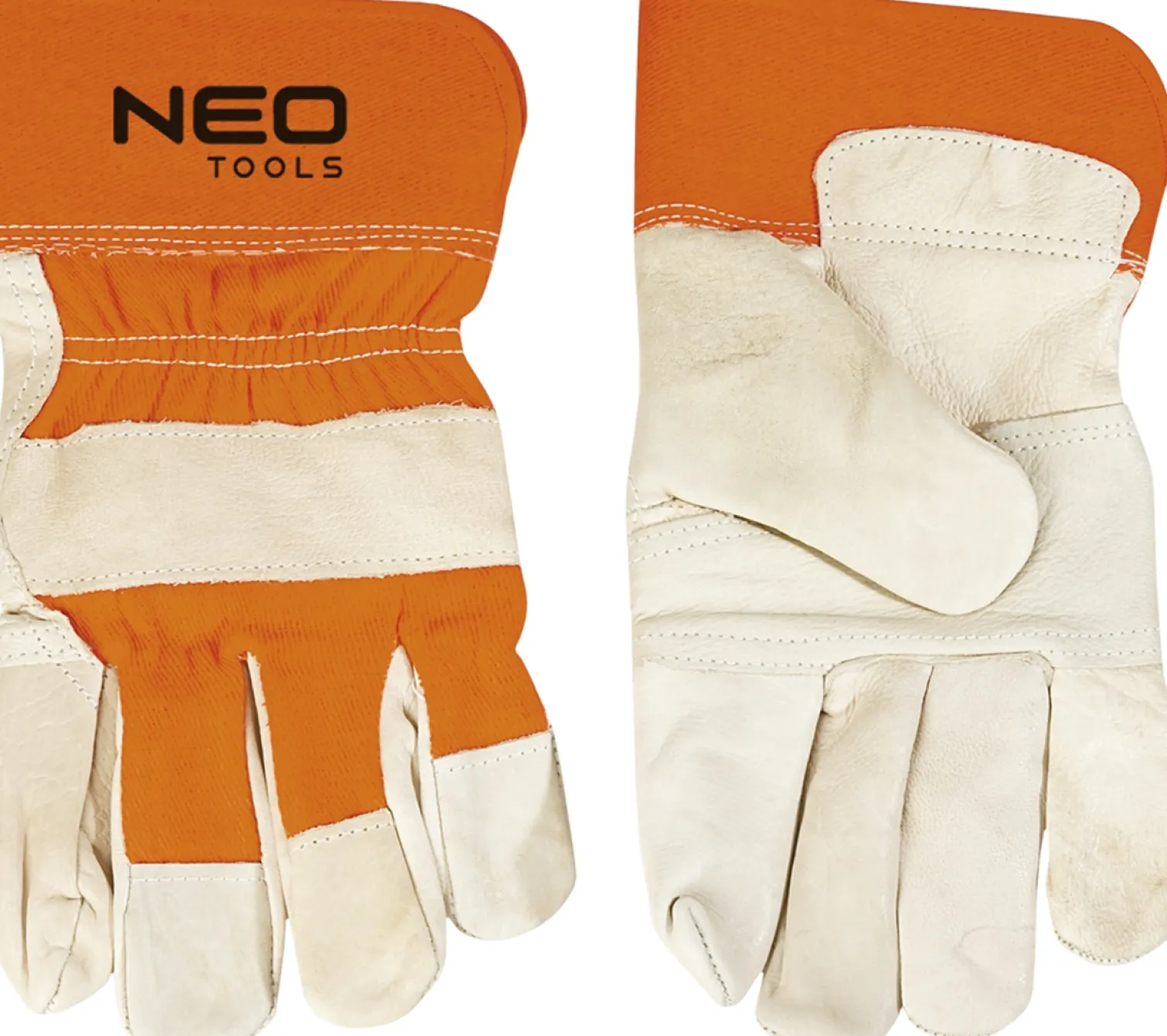 Rękawice robocze, skóra bydlęca licowa, 10,5" Neo 97-602