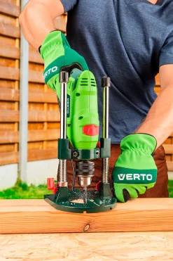 Rękawice robocze, skóra syntetyczna, 9" Verto 97H121