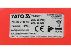 Rozdrabniacz elektryczny Yato YT-852371