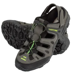 Sandały PU/dzianina khaki 39 Lahti Pro L3060739