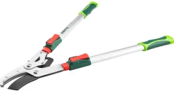 Sekator do gałęzi kowadełkowy, uchwyty aluminiowe, teleskopowe Verto 15G259