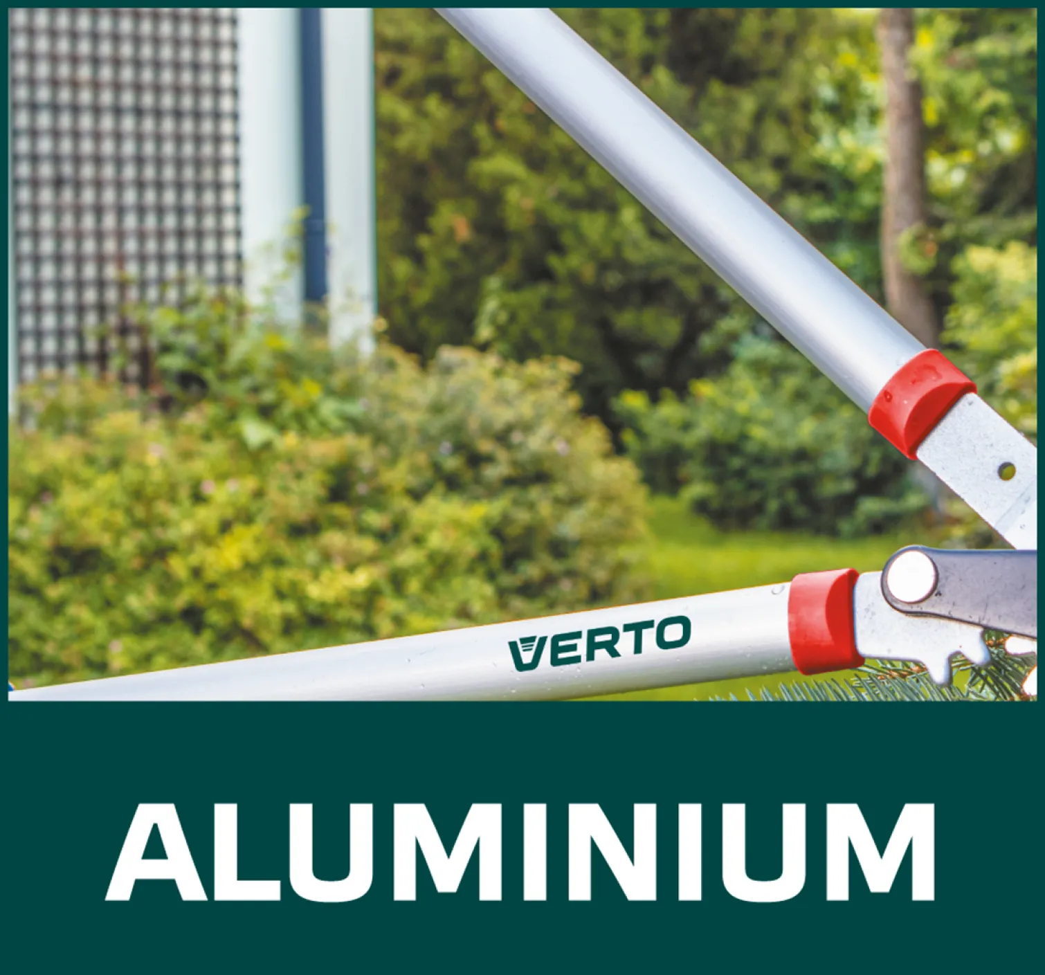 Sekator do gałęzi, uchwyty aluminiowe Verto 15G256