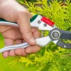 Sekator ogrodowy kowadełkowy aluminiowy Verto 15G207