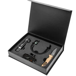 Set latarka, bransoletka survivalowa i nóż Neo 63-033