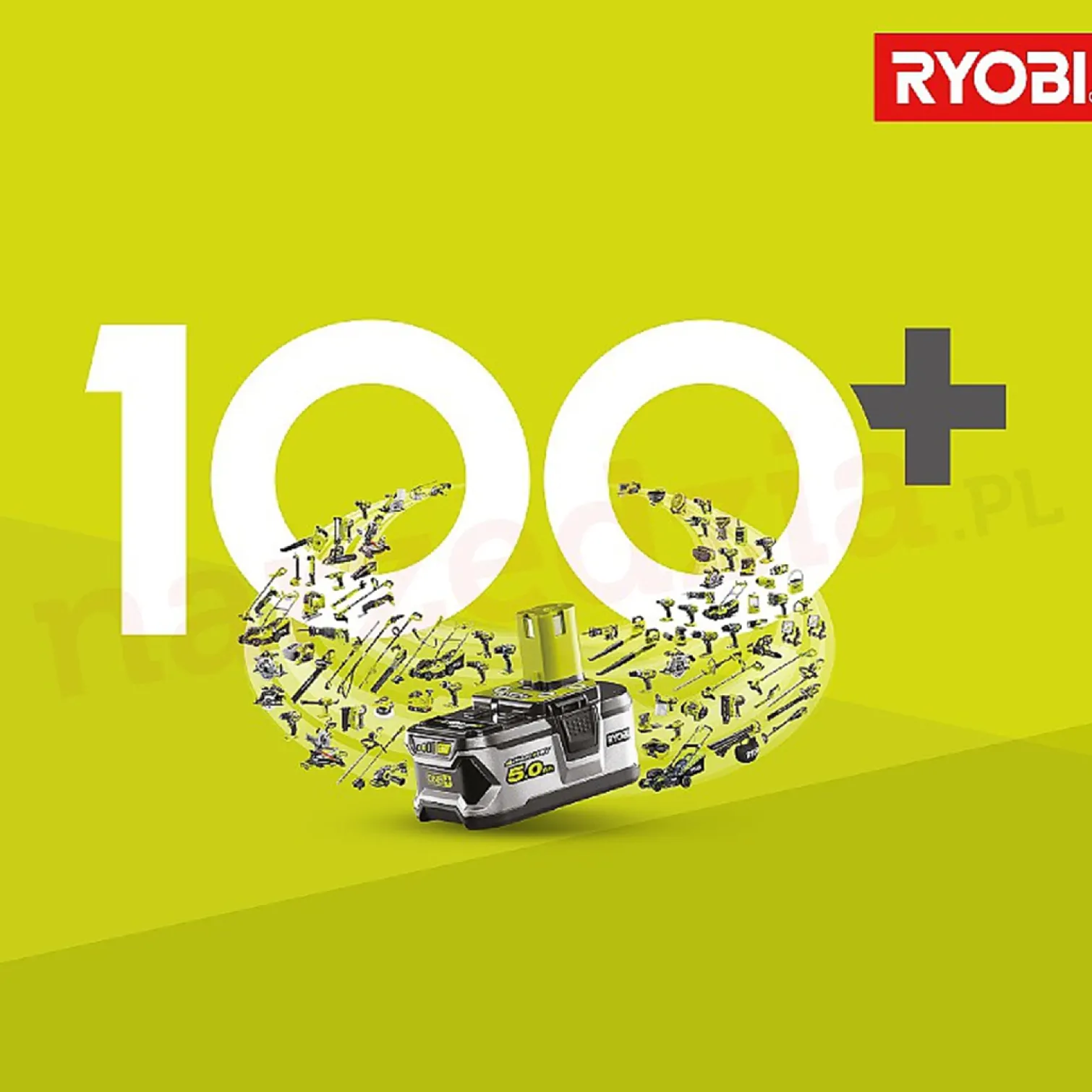 Siewnik akumulatorowy Ryobi ONE+ OSS1800