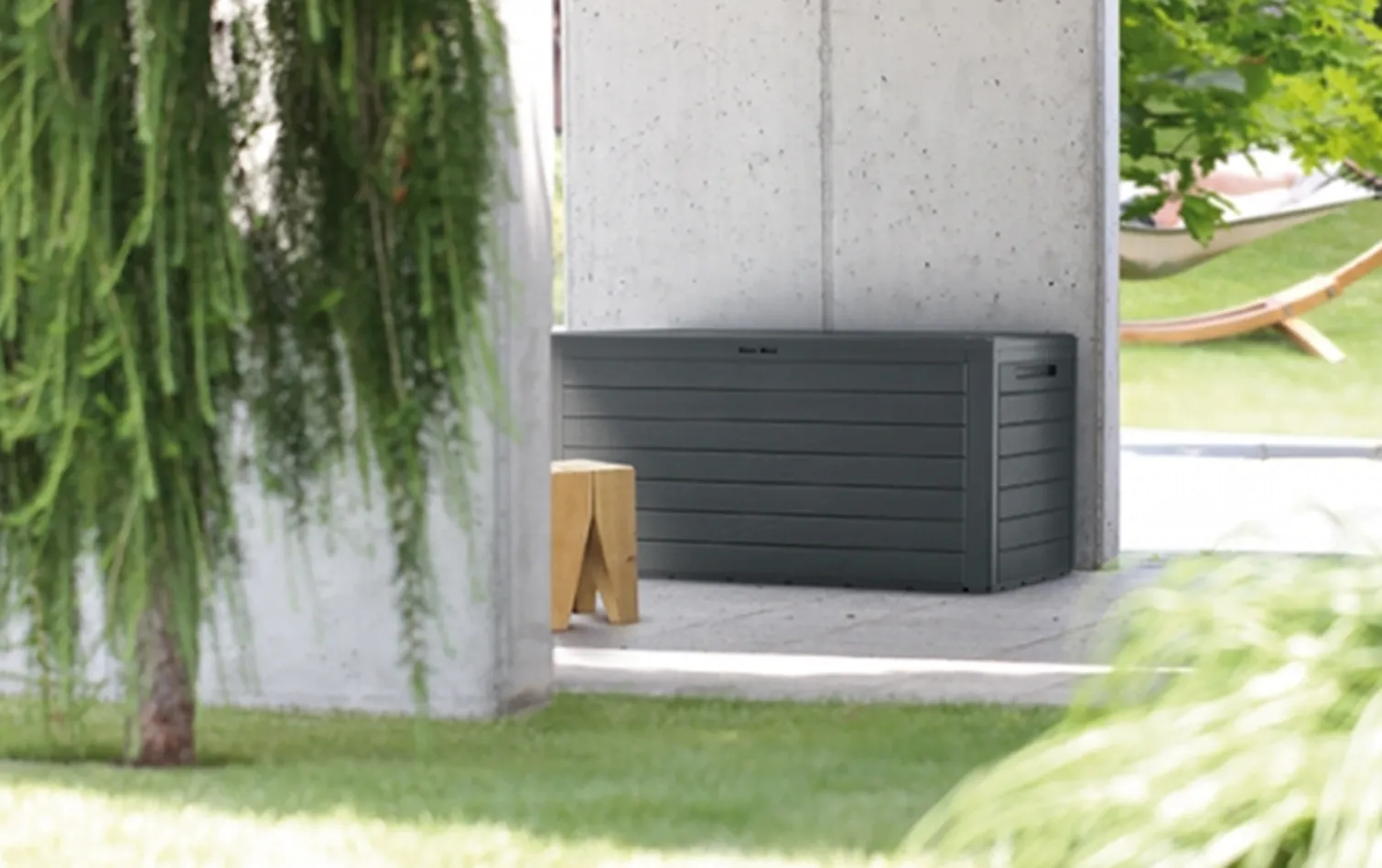 Skrzynia ogrodowa WOODEBOX - umbra Prosperplast MBWL140-440U