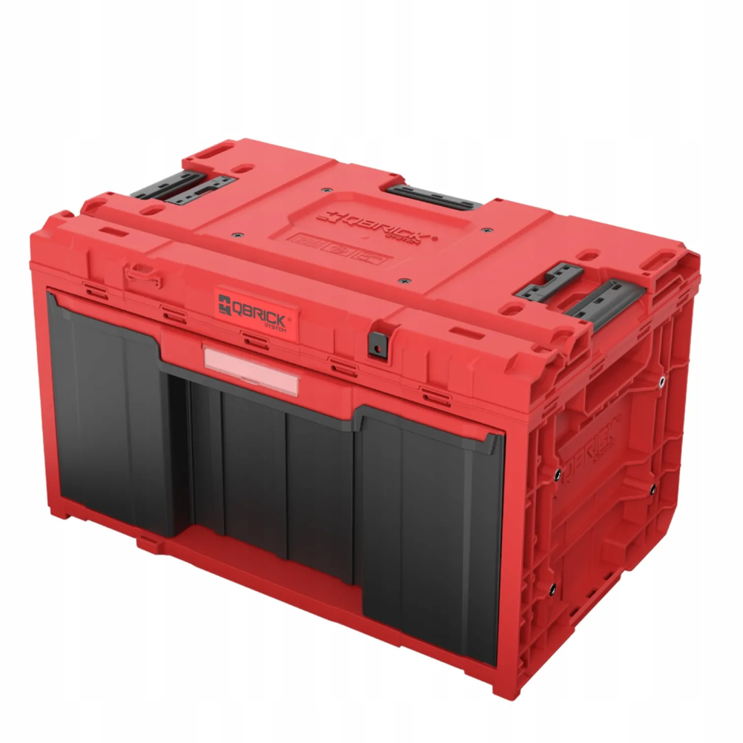 Skrzynia z dużą szufladą Qbrick System ONE 2.0 DRAWER 1 TOOLBOX RED Ultra HD Custom