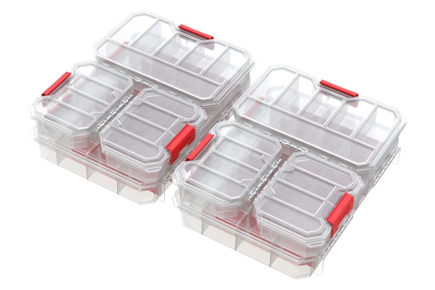 Skrzynia z szufladami Qbrick System ONE 2.0 DRAWER 2 TOOLBOX PROMO Compact Organizers SET