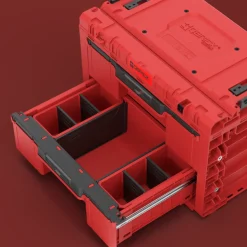 Skrzynka z szufladami Qbrick System PRIME DRAWER 2 TOOLBOX EXPERT RED Ultra HD Custom