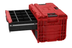 Skrzynka z szufladami Qbrick System ONE 2.0 DRAWER 2 TOOLBOX RED Ultra HD Custom